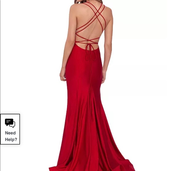Red Prom Dress - Picture 4 of 4